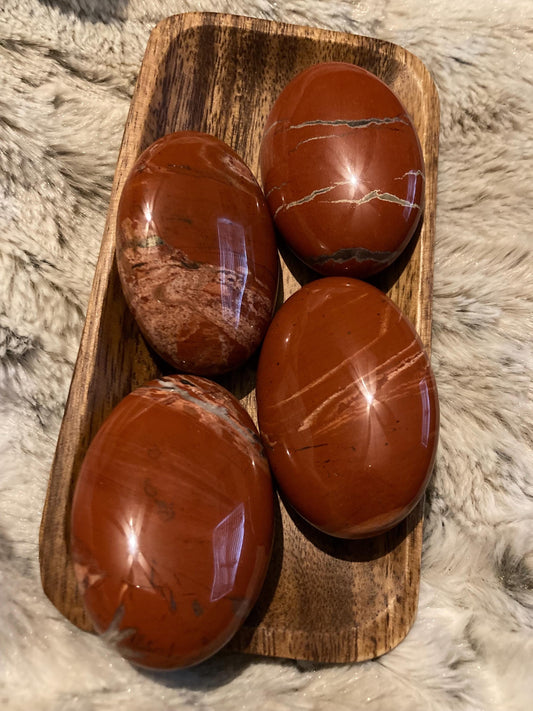 Red Jasper Palm Stone* Crystals * Witchcraft * Wiccan * Pagan * Altar Decoration * Spiritual Gift * Witch