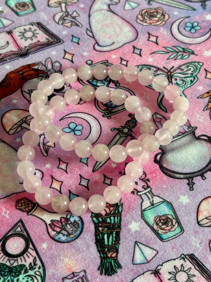Fashion Beaded Bracelet, Stretch Bracelet, Crystals Bracelet, Charmed Bracelet, Boho Jewelry, Gift for Her