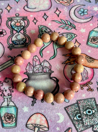 Fashion Beaded Bracelet, Stretch Bracelet, Crystals Bracelet, Charmed Bracelet, Boho Jewelry, Gift for Her