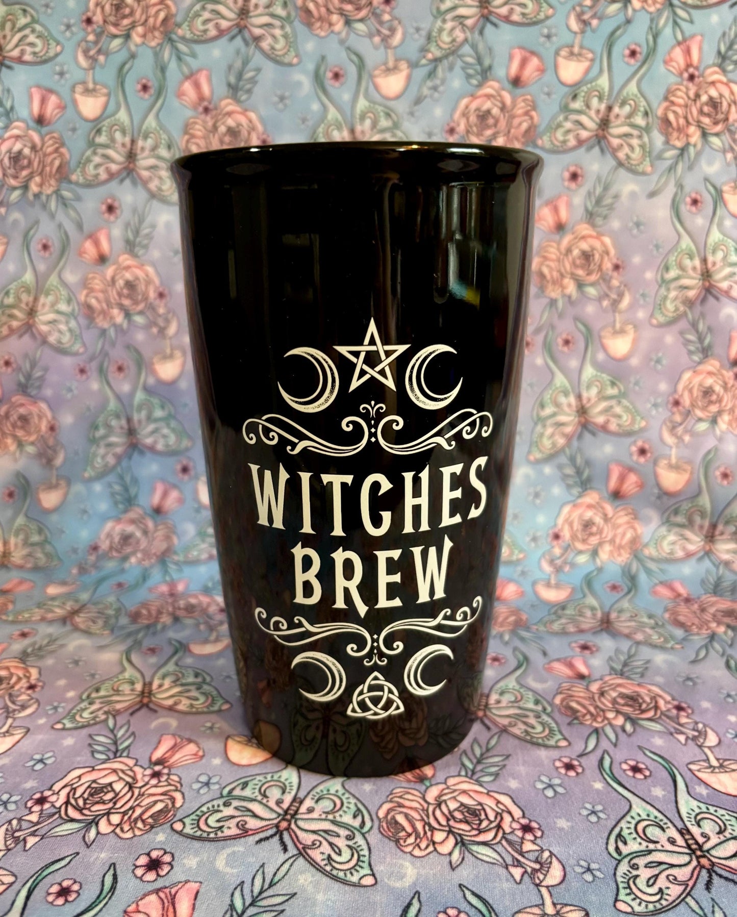 Cute Ceramic Travel Mug ~ Witches Coffee Cup ~ Witches Coffee Mug ~ Witches Tea Mug ~ Witches Tea Cup ~ Witches Drinkware ~ Travel Mug