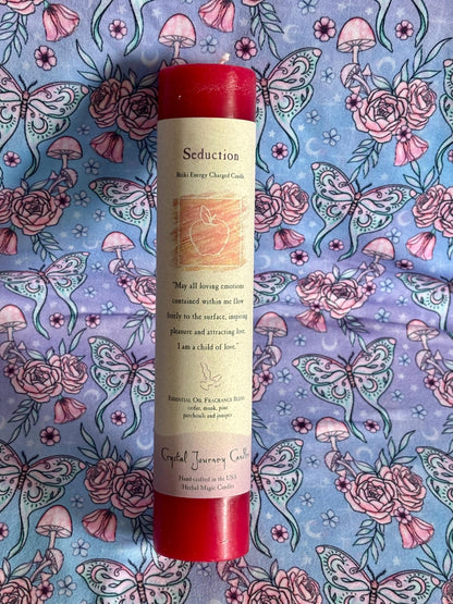 Seduction Ritual Candle, Seduction Spell Candle, Love Spell Candle, Lust Spell Candle, Spell Candles, Wiccan, Witchcraft