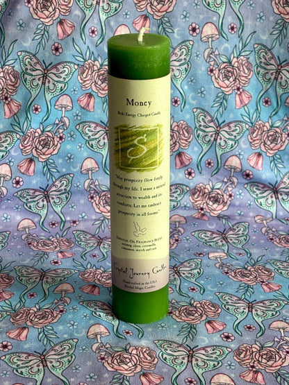 Money Spell Candle ~ Abundance Spell Candle ~ Cash Spell Candle ~ Witchcraft ~ Spell Candles ~ Wiccan ~ Pagan ~ Witch ~ Spellwork