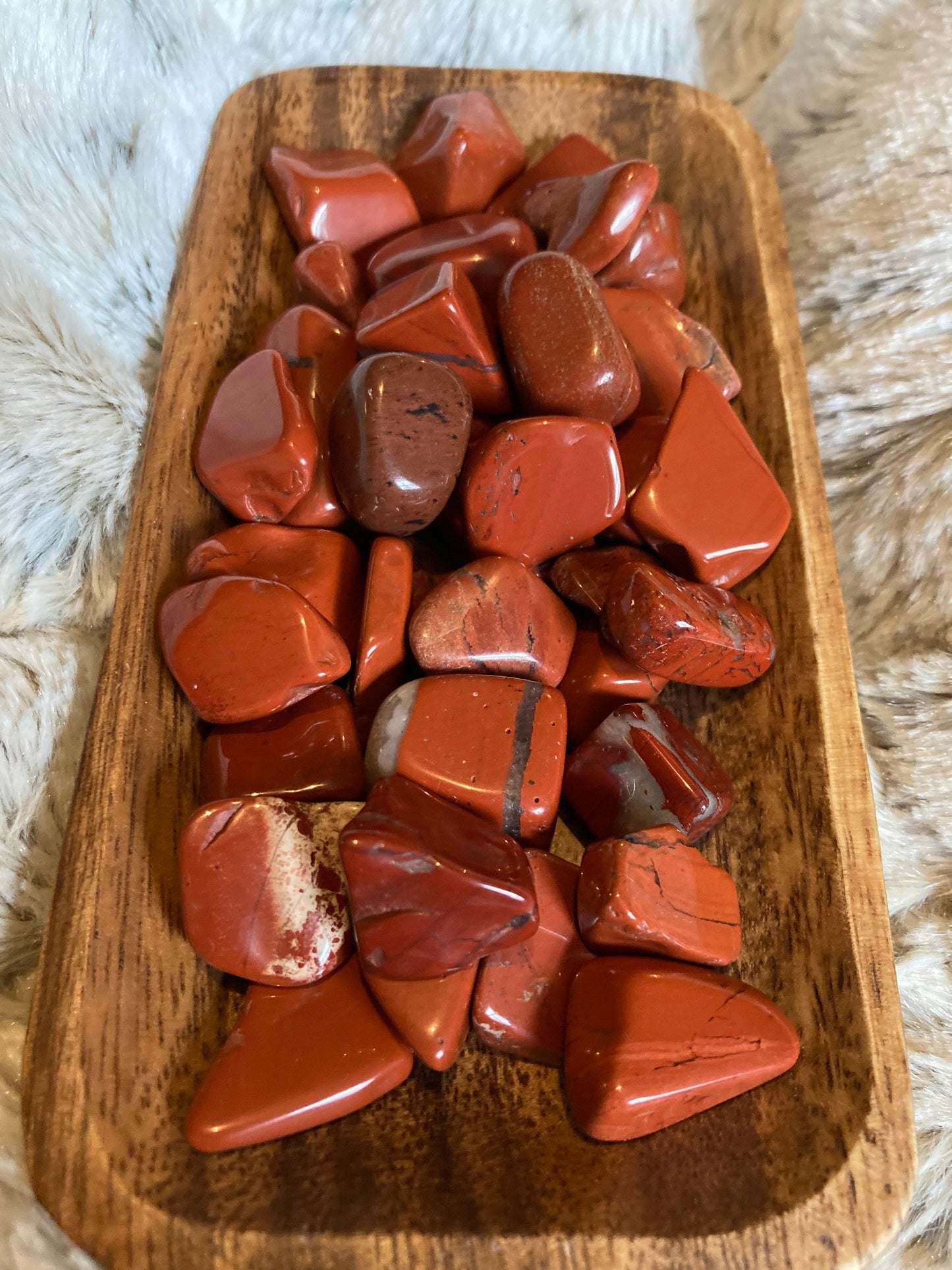 Red Jasper Tumbled Stone * Red Jasper * Tumbled Stones * Crystals * Witchcraft * Tumbled Crystals * Wiccan * Pagan * Witch