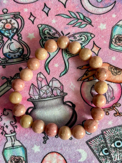 Fashion Beaded Bracelet, Stretch Bracelet, Crystals Bracelet, Charmed Bracelet, Boho Jewelry, Gift for Her