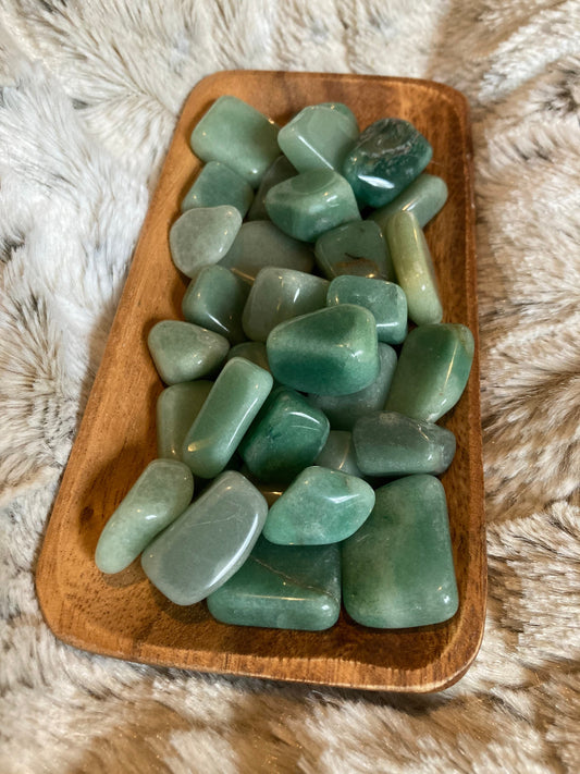 Aventurine Tumbled Stone * Aventurine * Tumbled Stones * Crystals * Witchcraft * Tumbled Crystals * Wiccan * Pagan * Witch