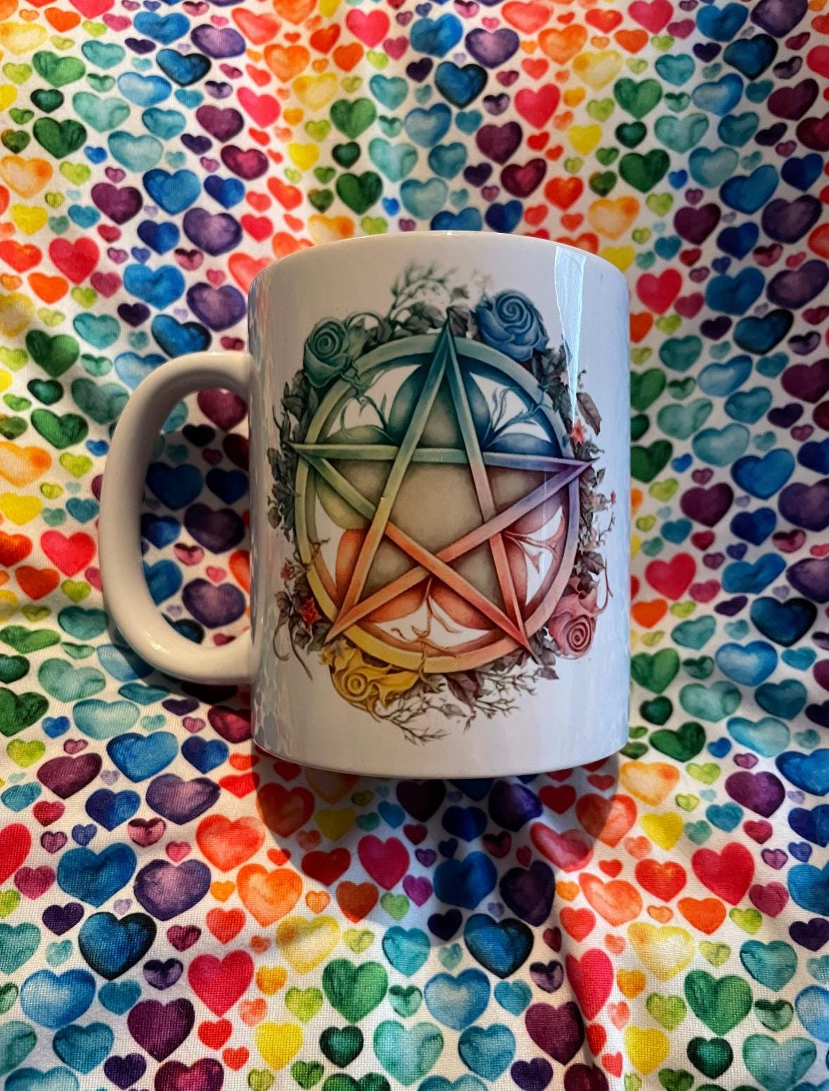Pentacle Coffee Cup * Sublimation * Sublimation Cup * Sublimation Coffee Cup * Sublimation Coffee Mug *Coffee Mug * Coffee Cup