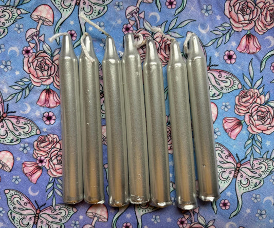 Metallic Chime Candles ~ Spell Candles ~ Small Candles ~ Witchcraft ~ Spell work ~ Witchy ~ Wiccan ~ Pagan ~ Craft Supplies