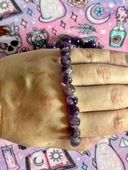 Fashion Beaded Bracelet, Stretch Bracelet, Crystals Bracelet, Charmed Bracelet, Boho Jewelry, Gift for Her
