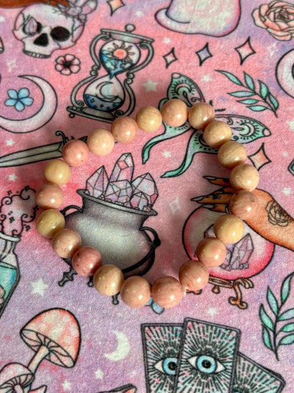 Fashion Beaded Bracelet, Stretch Bracelet, Crystals Bracelet, Charmed Bracelet, Boho Jewelry, Gift for Her