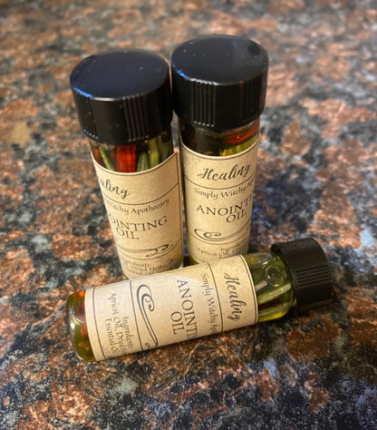 Healing Anointing Oil * Witch Craft Anointing Oil * Anointing Oil * Anoint Your Candles