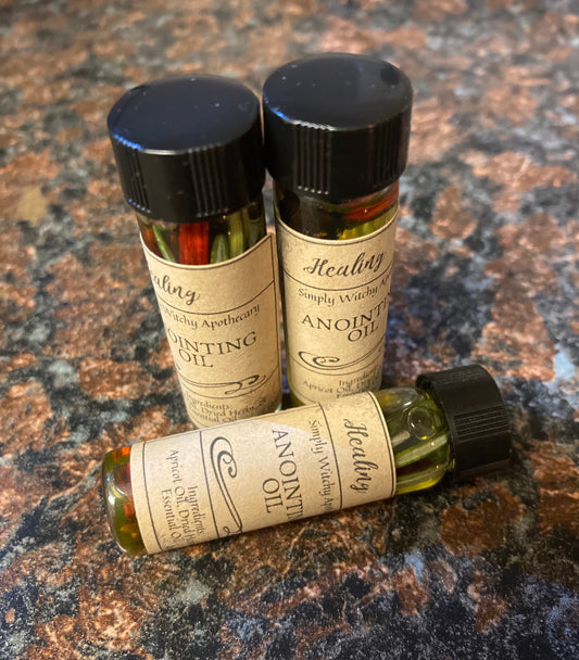 Healing Anointing Oil * Witch Craft Anointing Oil * Anointing Oil * Anoint Your Candles