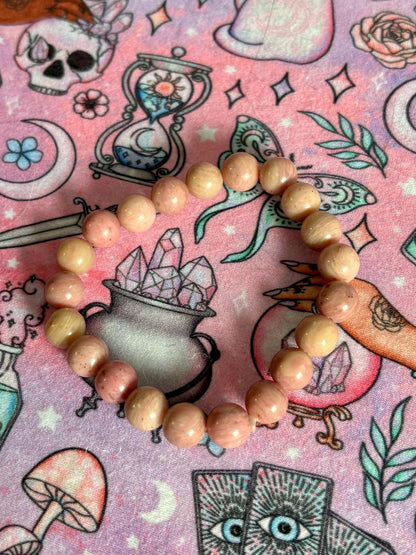 Fashion Beaded Bracelet, Stretch Bracelet, Crystals Bracelet, Charmed Bracelet, Boho Jewelry, Gift for Her