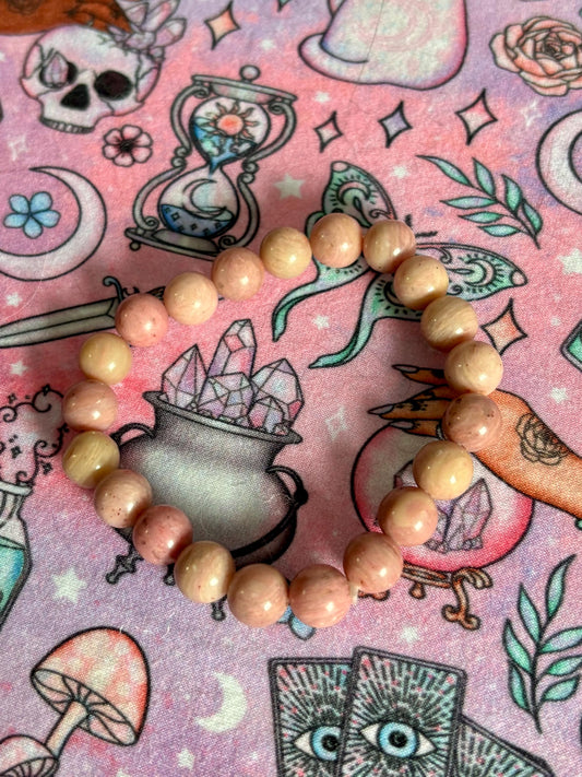 Fashion Beaded Bracelet, Stretch Bracelet, Crystals Bracelet, Charmed Bracelet, Boho Jewelry, Gift for Her