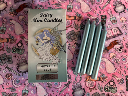 Metallic Chime Candles ~ Spell Candles ~ Small Candles ~ Witchcraft ~ Spell work ~ Witchy ~ Wiccan ~ Pagan ~ Craft Supplies