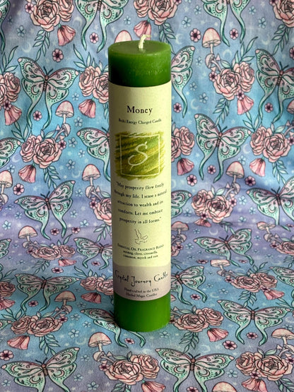 Money Spell Candle ~ Abundance Spell Candle ~ Cash Spell Candle ~ Witchcraft ~ Spell Candles ~ Wiccan ~ Pagan ~ Witch ~ Spellwork