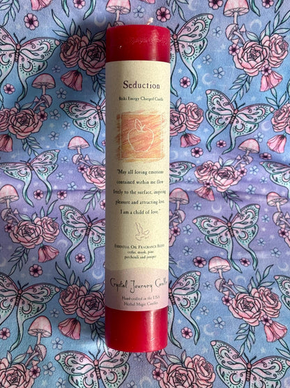 Seduction Ritual Candle, Seduction Spell Candle, Love Spell Candle, Lust Spell Candle, Spell Candles, Wiccan, Witchcraft