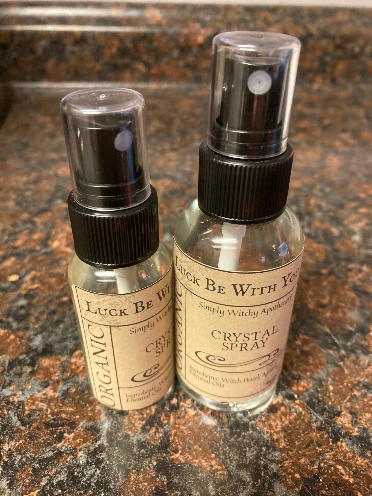 Crystal Spray * Luck Spray * Luck Be With You * Luck Crystal Spray