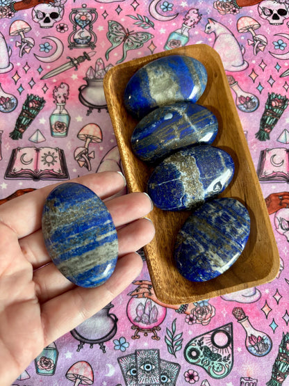 Lapis Lazuli Tumbled Stone * Lapis Lazuli * Tumbled Stones * Crystals * Witchcraft * Tumbled Crystals * Wiccan * Pagan * Witch