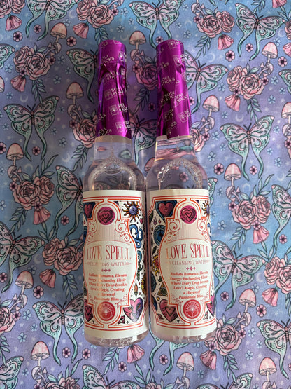 Love Rituals Cleansing Water, Love Enchantments, Water for Love Ritual, Embrace Love, Love Spells Water, Clean Your Space, Cleansing Rituals