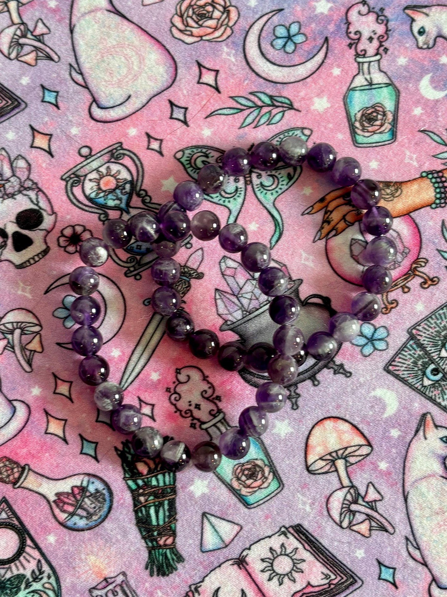 Fashion Beaded Bracelet, Stretch Bracelet, Crystals Bracelet, Charmed Bracelet, Boho Jewelry, Gift for Her