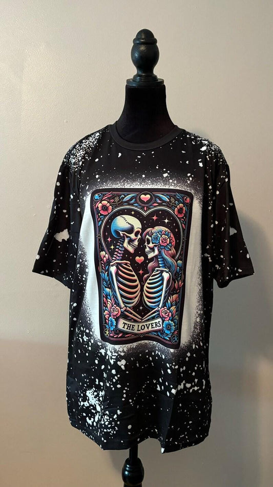 The Lovers Tarot~ Sublimation ~ Witchy Shirt ~ Witchy Clothing ~ Pagan Clothing ~Witches ~ Witch Clothing ~ Pagan ~ Spiritual