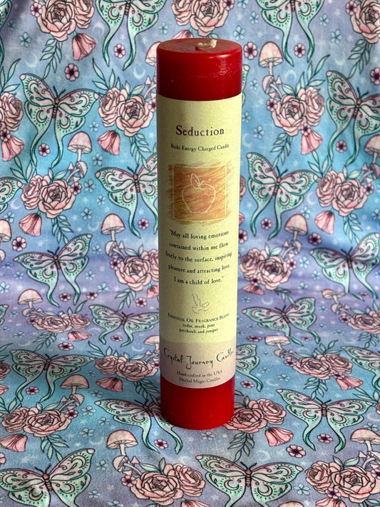 Seduction Ritual Candle, Seduction Spell Candle, Love Spell Candle, Lust Spell Candle, Spell Candles, Wiccan, Witchcraft