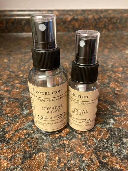 Crystal Spray * Protection Spray * Protect Yourself * Protection Crystal Spray