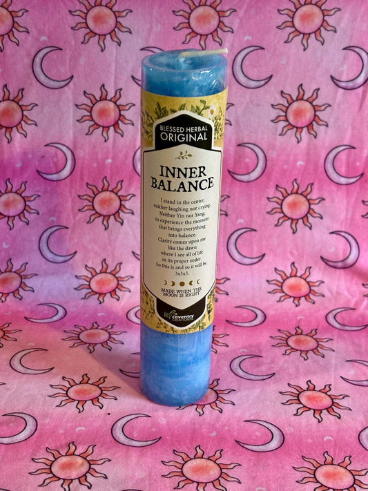 Inner Balance Ritual Candle, Altar Candle, Self Love Spell Candle, Meditation Candle, Spiritual Gift