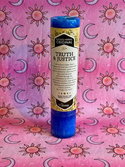 Truth And Justice Ritual Candle, Court Candle, Get Justice, Spell Candle, Ritual Candle, Truth And Justice Candle, Justice Ritual