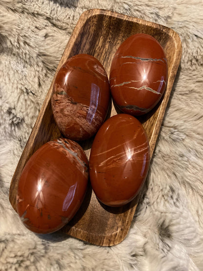 Red Jasper Palm Stone* Crystals * Witchcraft * Wiccan * Pagan * Altar Decoration * Spiritual Gift * Witch
