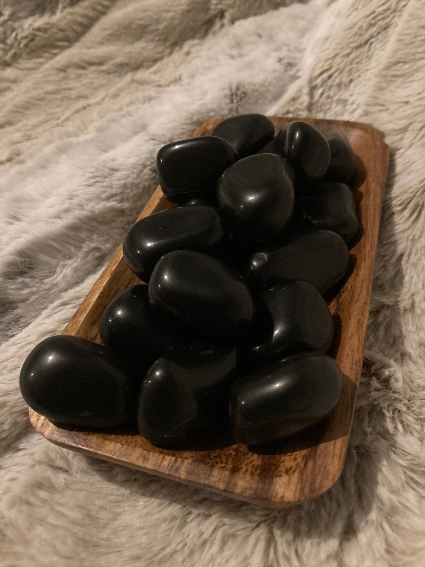 Black Tourmaline Tumbled Stone *  Black Tourmaline * Tumbled Stones * Crystals * Witchcraft * Tumbled Crystals * Wiccan * Pagan * Witch